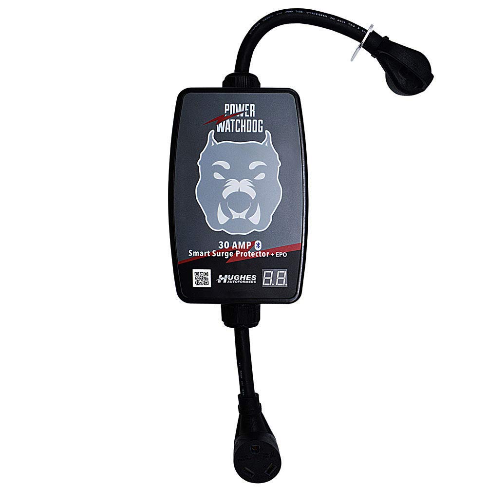 Power Watchdog PWD30EPO Bluetooth Surge Protector with Auto Shutoff 30 Amp Portable
